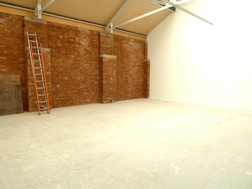 2850 sq ft Riverside Victorian warehouse unit in the Iron Works Development E3 Hackney wick