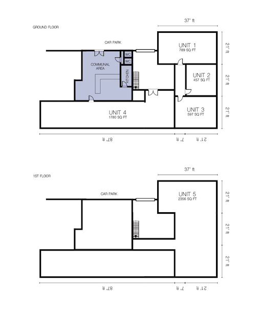 Selection of Creative / Artists studios available in converted warehouse to rent in E9 Hackney