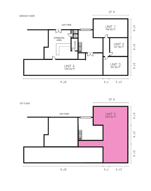 Selection of Creative / Artists studios available in converted warehouse to rent in E9 Hackney