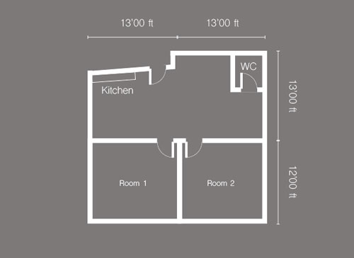 ground floor live work unit available with 2 rooms in EN5 High Barnet