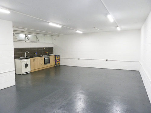 Live work style basement with natural light available to rent in SW9 Brixton